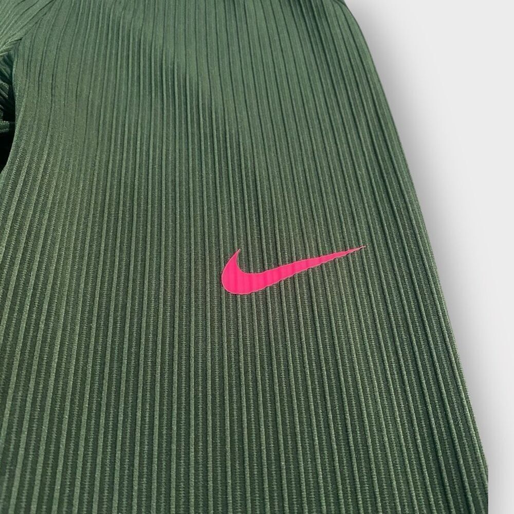 Nike Pro Elite 3/4 Running Green Pants Aeroswift USA DX9076-000 Womens size M - Picture 2 of 8